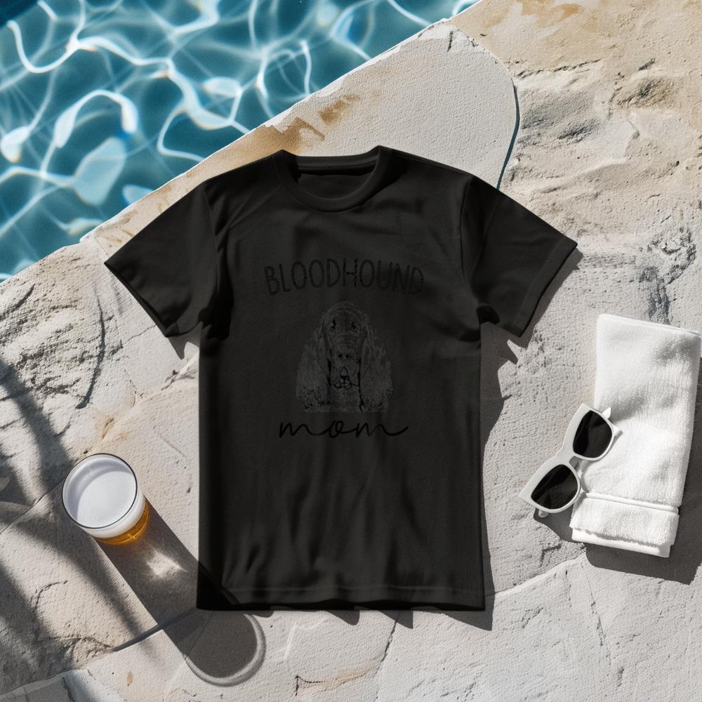 Bloodhound Mom Blood Hound Dog Mother T-Shirt