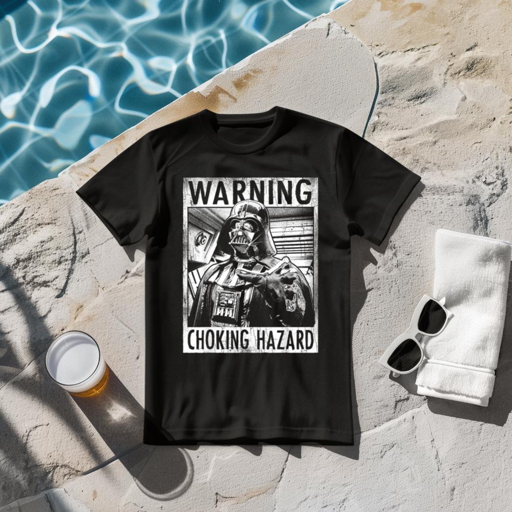 Star Wars Darth Vader Choking Hazard Vintage Graphic T-Shirt T-Shirt