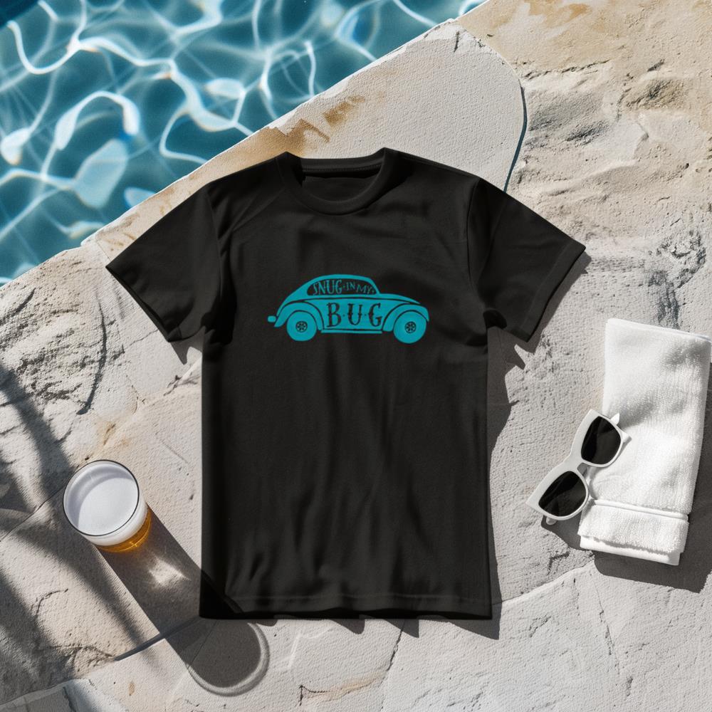 Volkswagen Beetle Snug In My Bug Father's Day T-Shirt