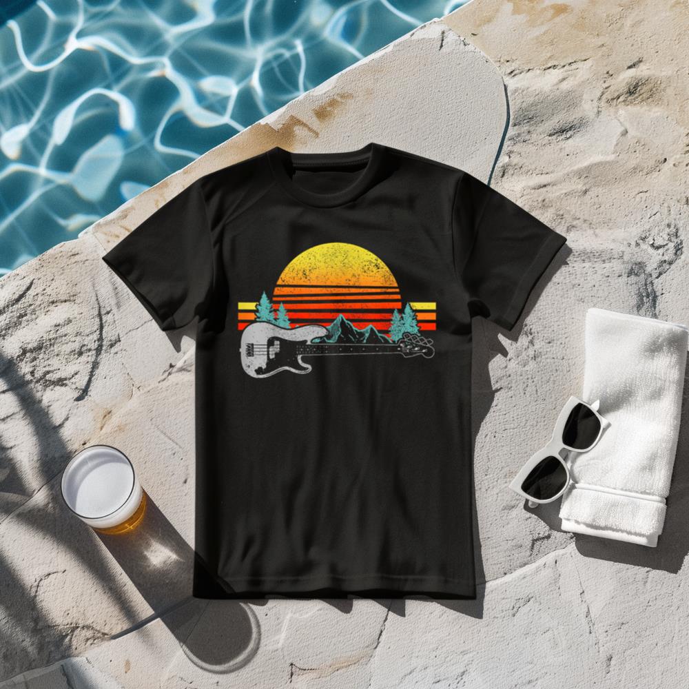 Bass Bassist Bass Guitar Musician Funny Gift T-Shirt