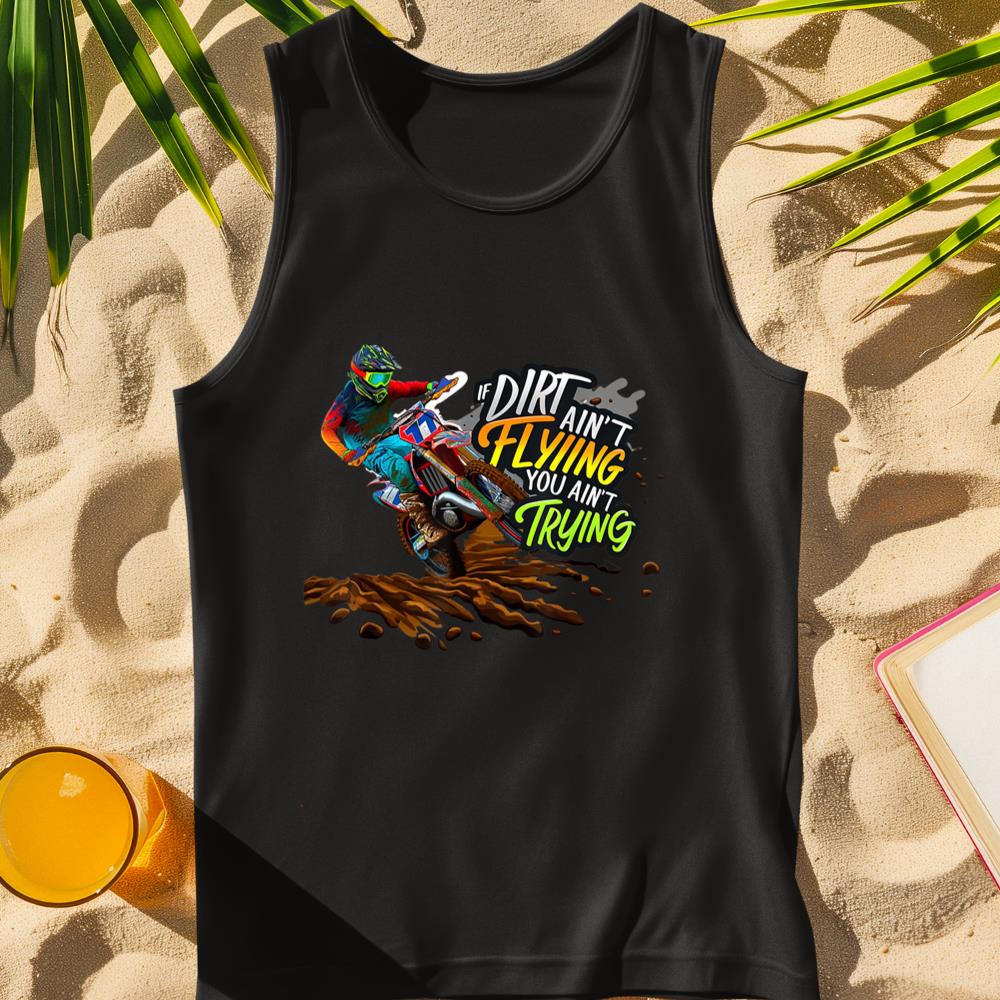 Electric Dirtbike Adults Supercross Racing Adult Dirt Bike Tank Top
