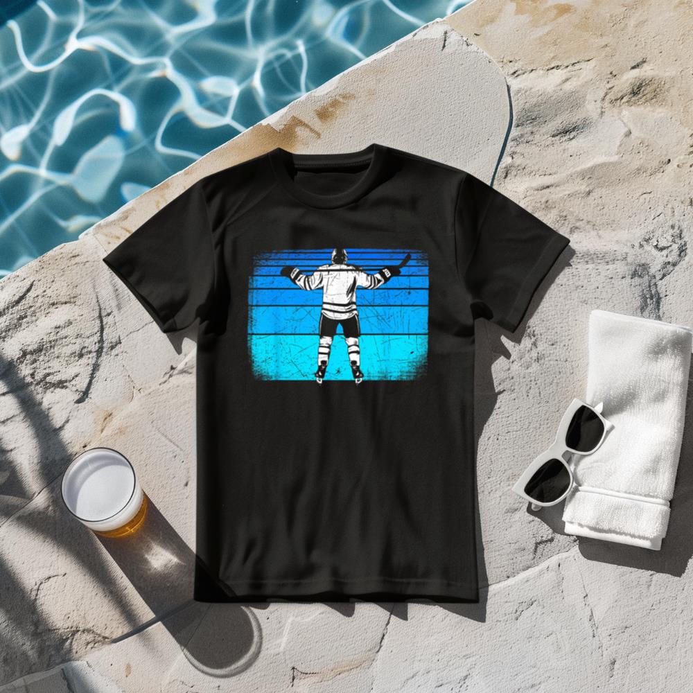 Ice Hockey Boys For Hockey Fan Hockey Player T-Shirt