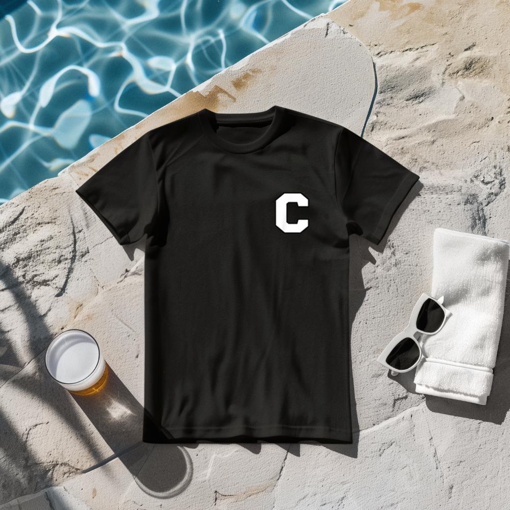 Ice Hockey Player Captain C T-Shirt