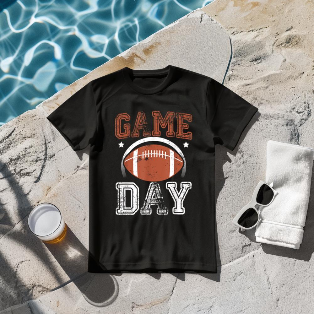 Football Motivational Style Season Gifts Boys Men Women T-Shirt