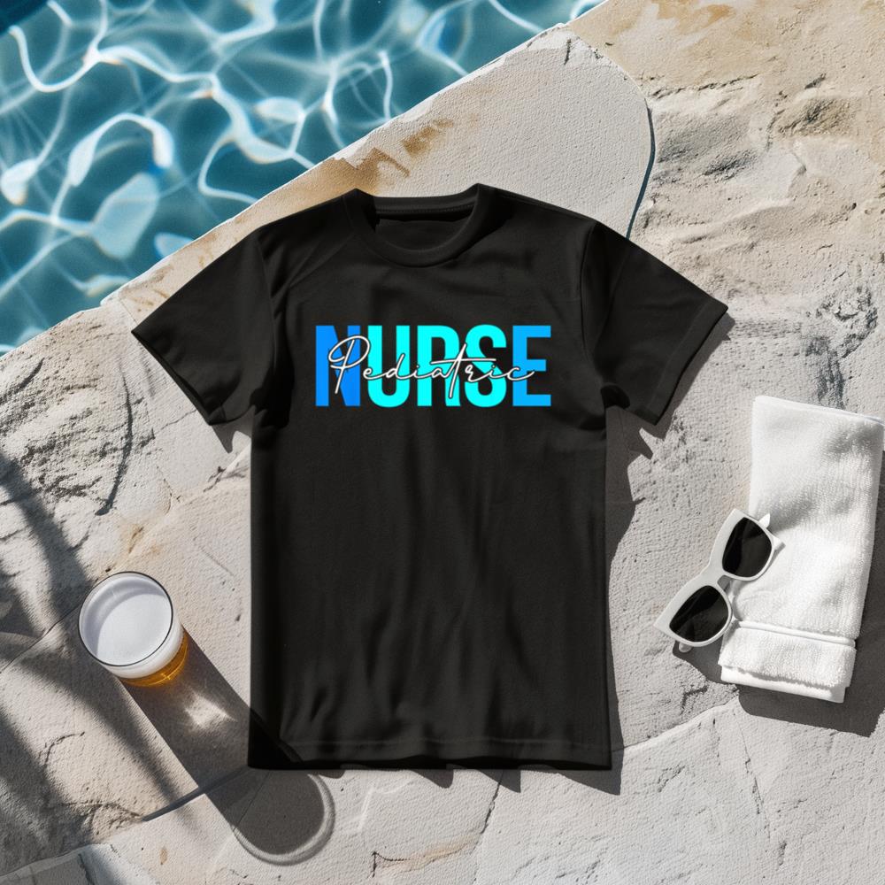 Women Pediatric Nurse Gifts For Womens Nursing Apparel T-Shirt